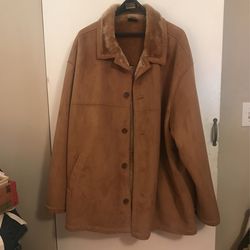 Suedde Winter Coat