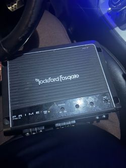 Pioneer 8200NEX &Rockford Fosgate Prime R750-1D Mono Amplifier
