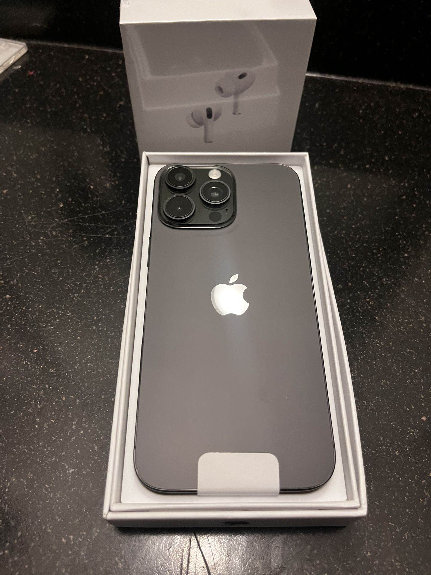 IPHONE 16 PRO MAX (UNLOCKED) & AirPod s Pro 2nd Gen bundle