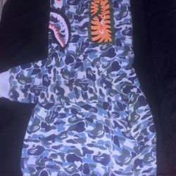 Blue Bape Sweater
