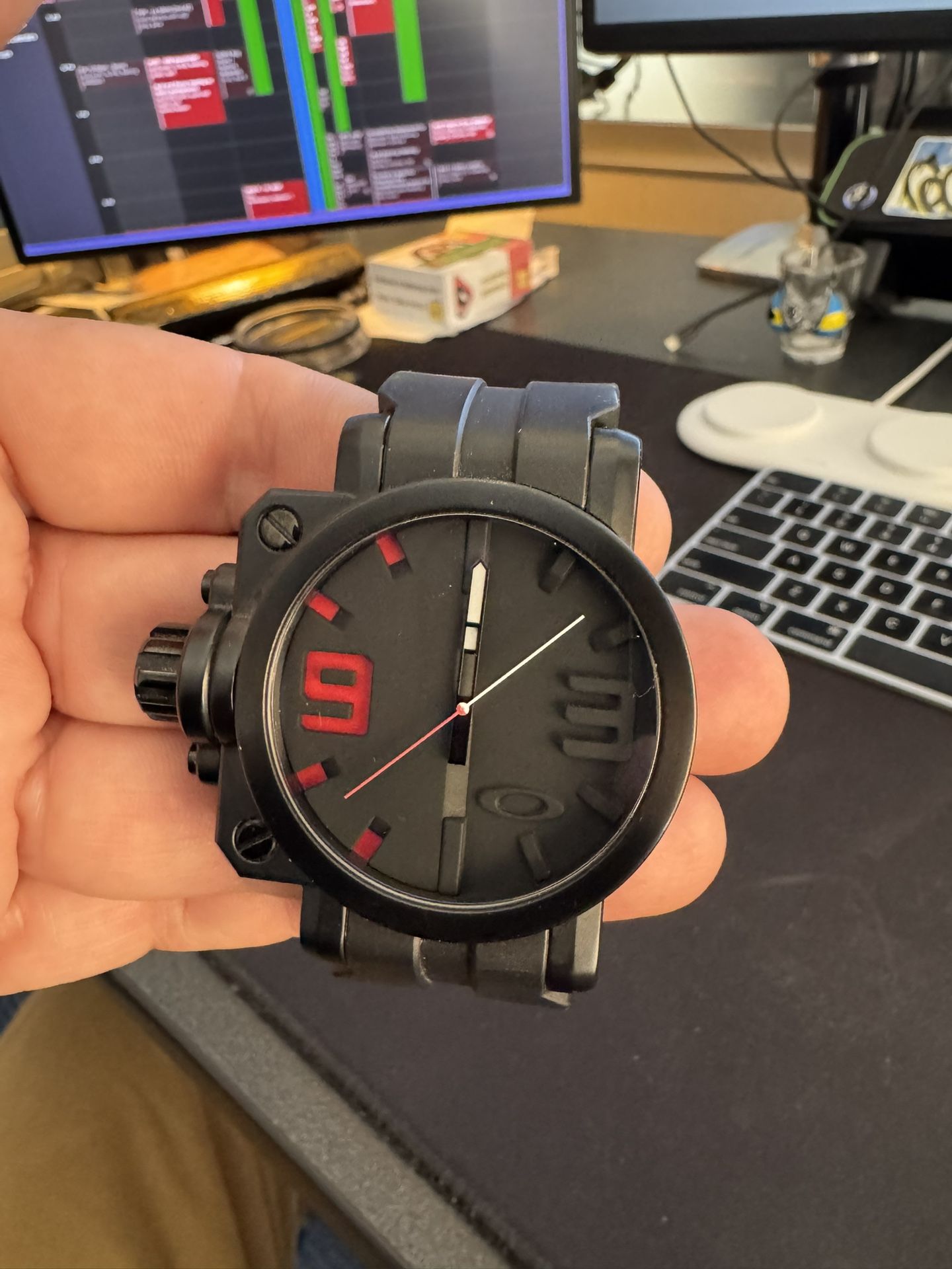 Oakley Gearbox Watch- Stealth 😎