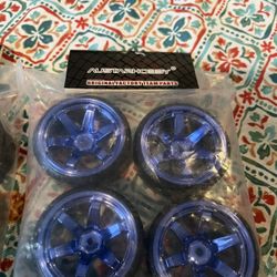 Austar Hobby Drift Wheels And Tires Two Sets For$100