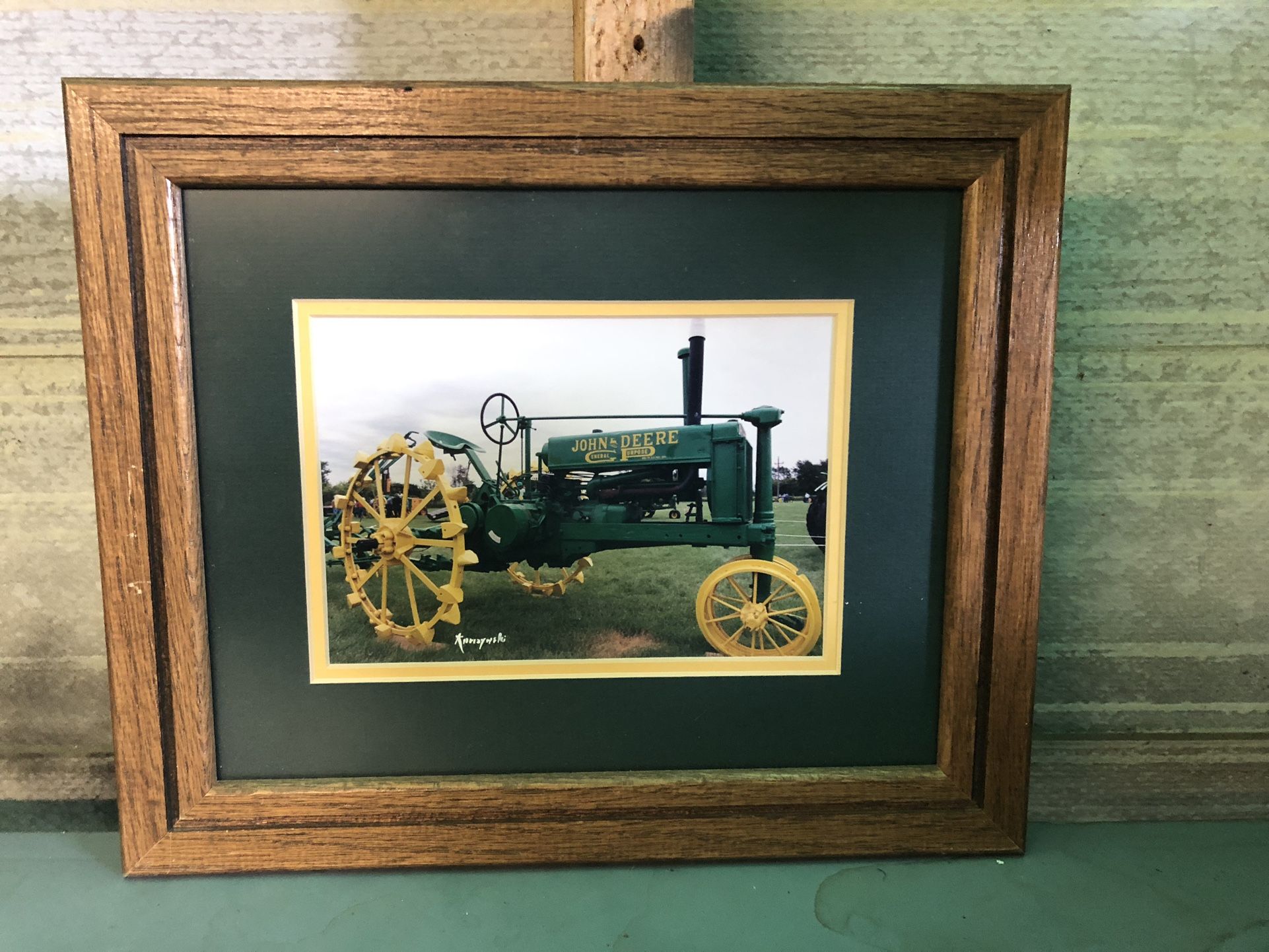 Korczynski Art Picture John Deere Tractor
