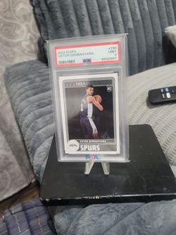 Victor Wembanyama Nba Hoops Rookie Graded PSA Mint-9 Basketball Card 