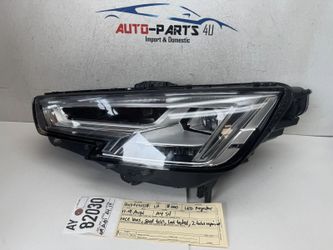 2017 - 2018 - 2019 AUDI A4 S4 LEFT LED PROJECTOR HEADLIGHT OEM AY82030