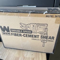 WEN Electric Fiber Cement and Siding Shear, Variable Speed