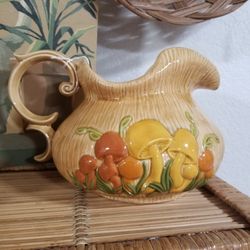 Vintage Mushroom Pitcher