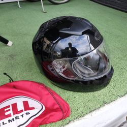 Bell Arrow Dot Mortorcyle Helmet Size Large