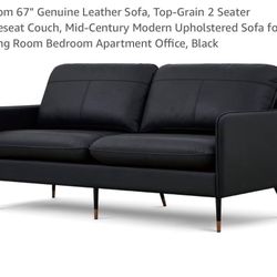 Genuine Leather Sofa