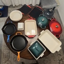 13 piece Le Creuset SELLING AS SET