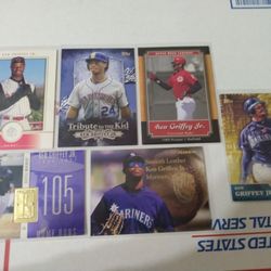 1998-2015 Ken Griffey Jr Baseball Card Lot Of 6