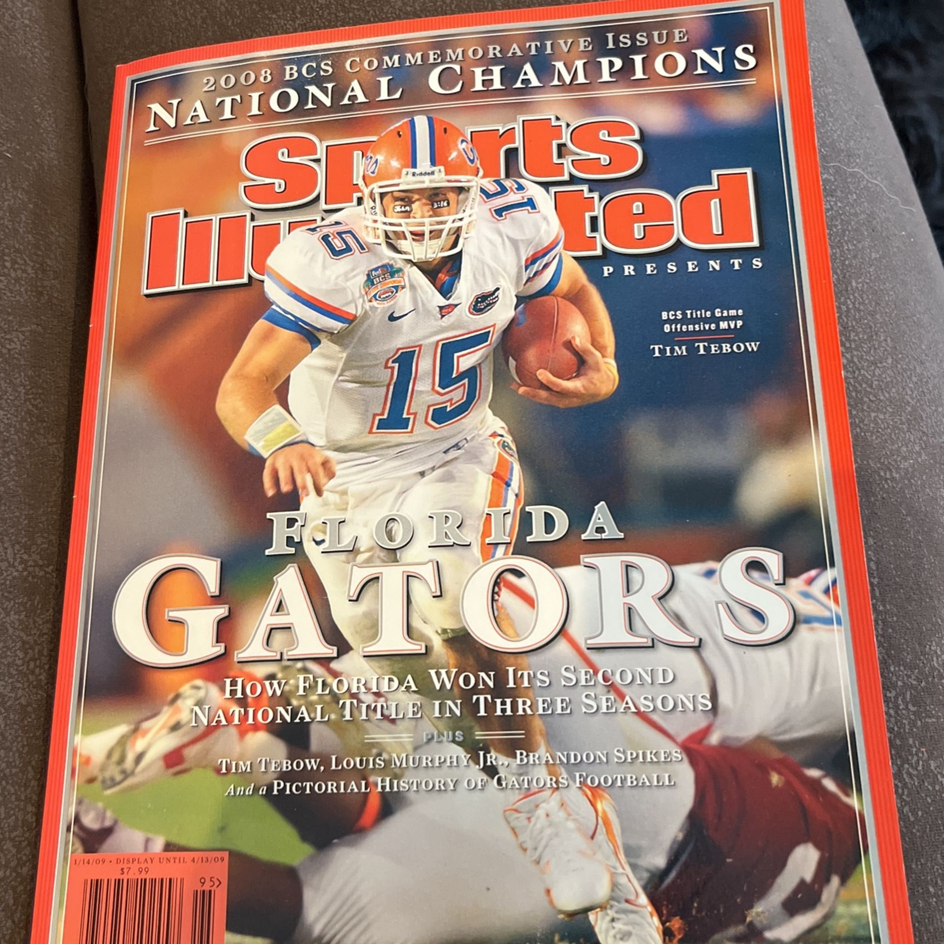 Sports Illustrated Magazine Florida Gators