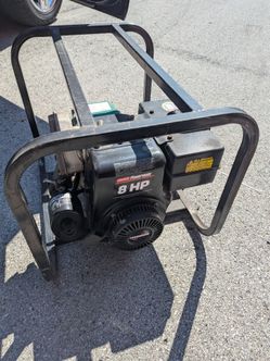 Coleman 8hp 4000w generator (no start)