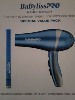 Bayliss PRO STRAIGHTENER AND IONIC DRYER