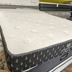 Mattress And Box Spring Queen Size 