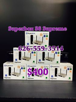 Superbox S6 supreme new 2024 Model Wholesale reseller S6 Ultra super box