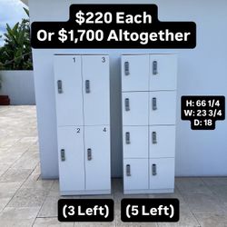 Storage Cabinet (Only 8 Available) Pickup Today Available 