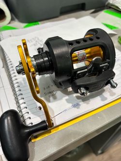 DAIWA SALTIST 40 BLACK & GOLD Conventional Reel with STAR DRAG