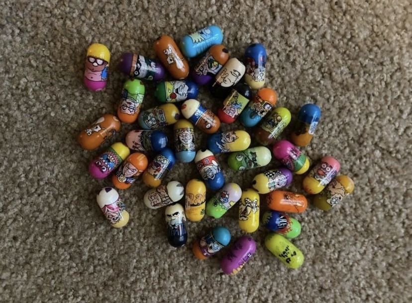 Mighty Beanz lot, 39 beans total. 2000s toys