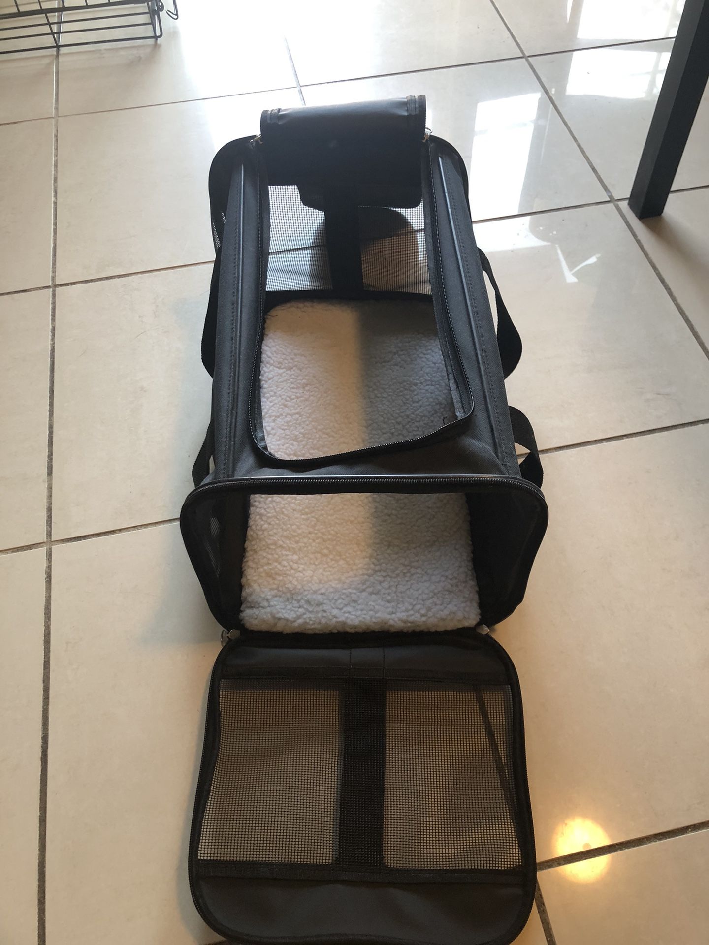 Soft Pet Carrier (Black)