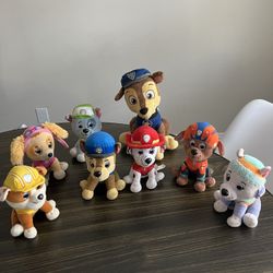 Paw Patrol Plushies 