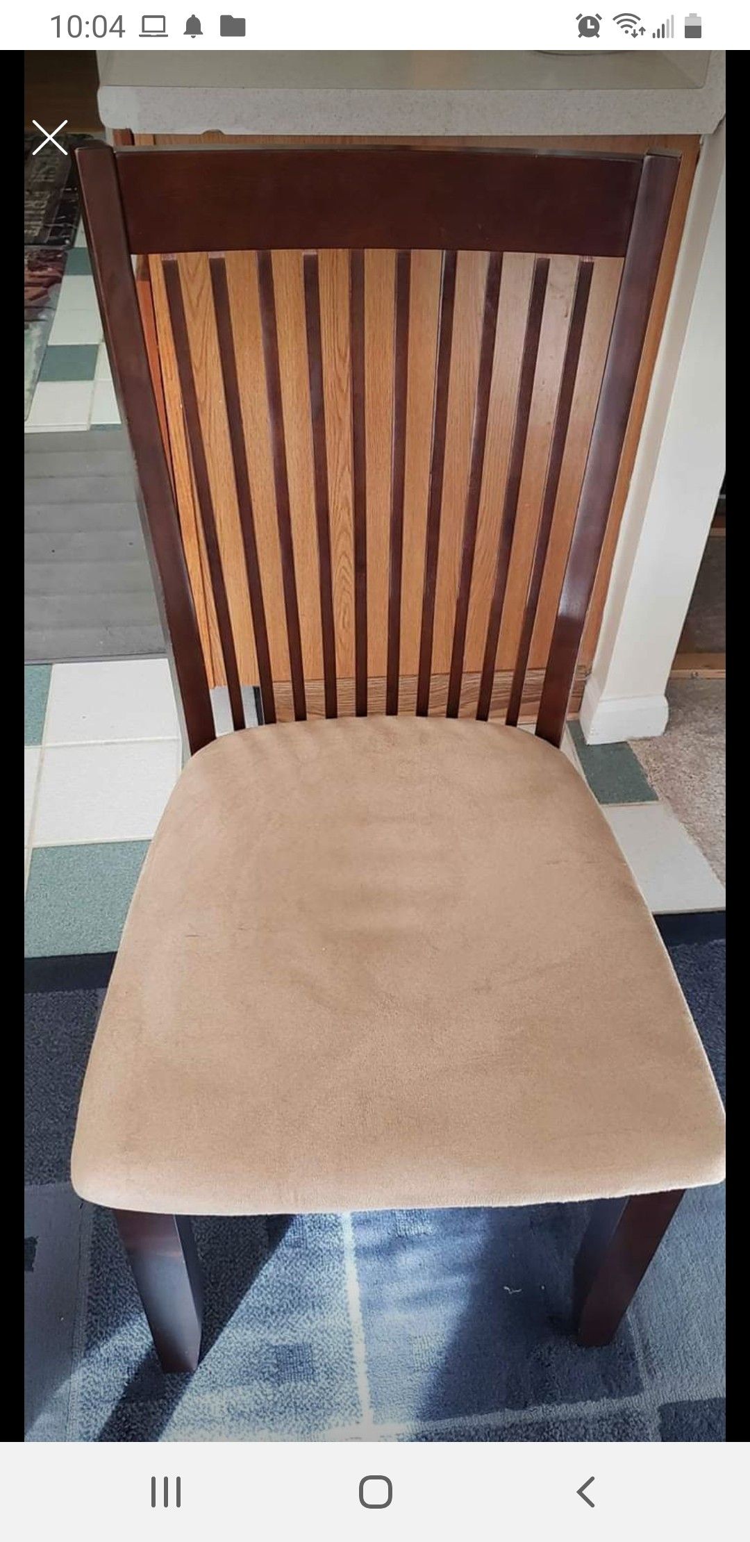 Dining table with 4 chairs