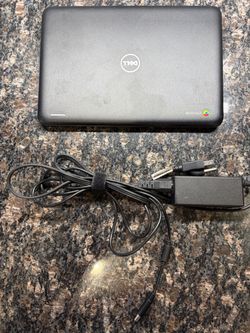 2 Dell Chromebooks with chargers