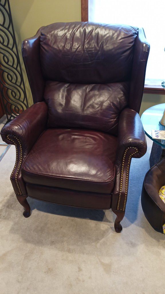 Beautiful Leather Recliner
