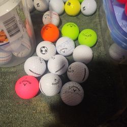 Golf Balls Callaway SuperSoft Colored Balls  (14) for 12$ Pickup Watauga