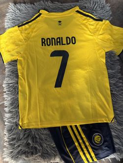 Al Nassr Ronaldo Kids Soccer Jersey