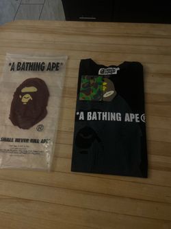 Bape tee, 100% cotton, Medium in adult size