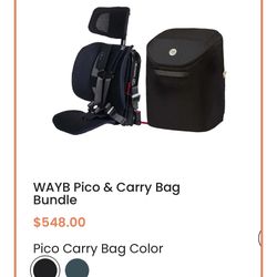 WAYB Travel Car seat With Backpack