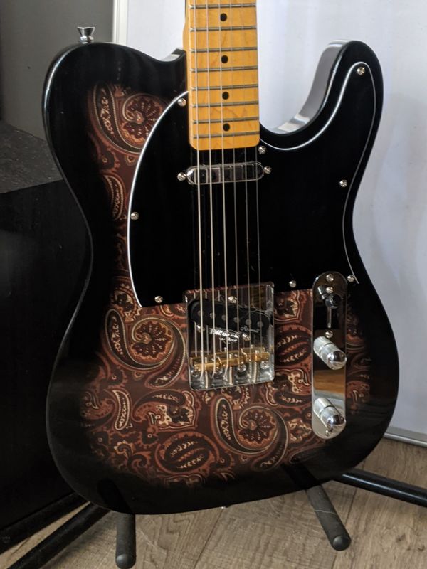 Harley Benton Paisley Telecaster electric guitar for Sale in Boynton