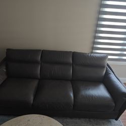 Leather Sofa 