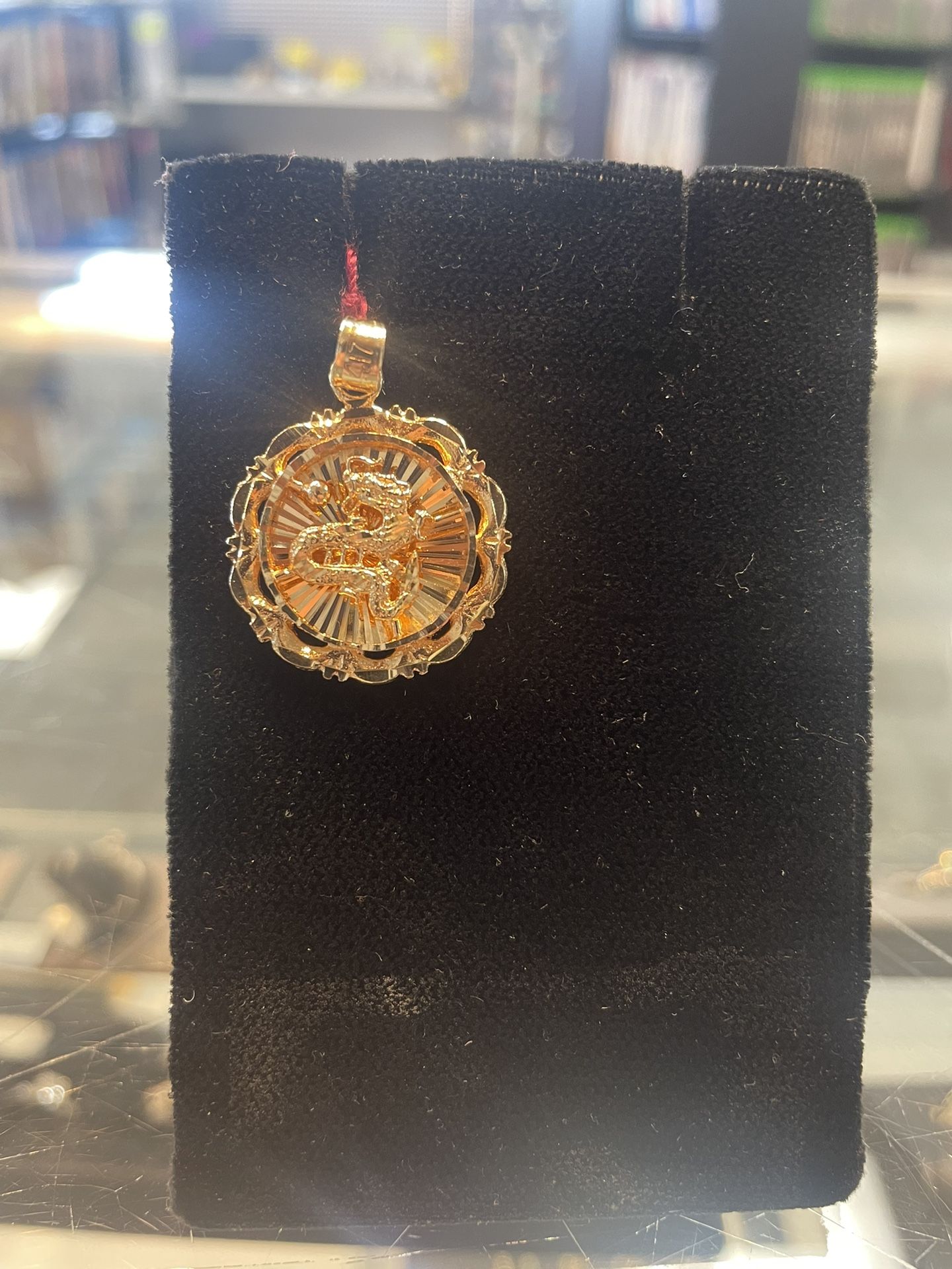 18k Year Of The Dragon Pendant