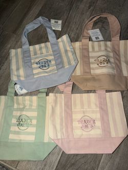$50 all 4 stripped mini totes
