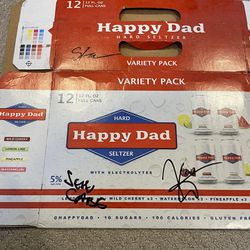Signed Happy Dad Seltzer
