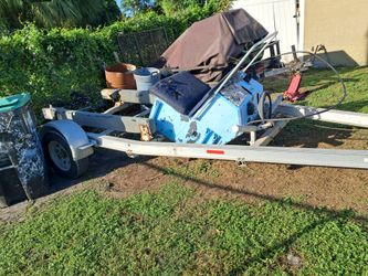 Aluminum trailer lightweight ready for the road