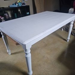 White Farm House Table 