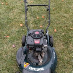 Lawnmower Craftsman with Briggs and Stratton Engine. 26" wide.
$200 OBO