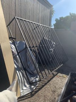 FREE Metal Queen Bed Frame – 59” x 79” – Pickup Only