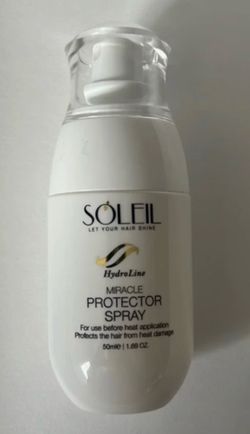 NEW Soleil Thermal Shield Heat Protectant Hair Spray