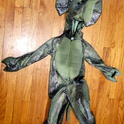 Ministry of Rascals Green Dinosaur Costume SZ 4T