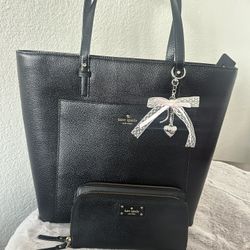 Kate Spade Purse With Matching Wallet 
