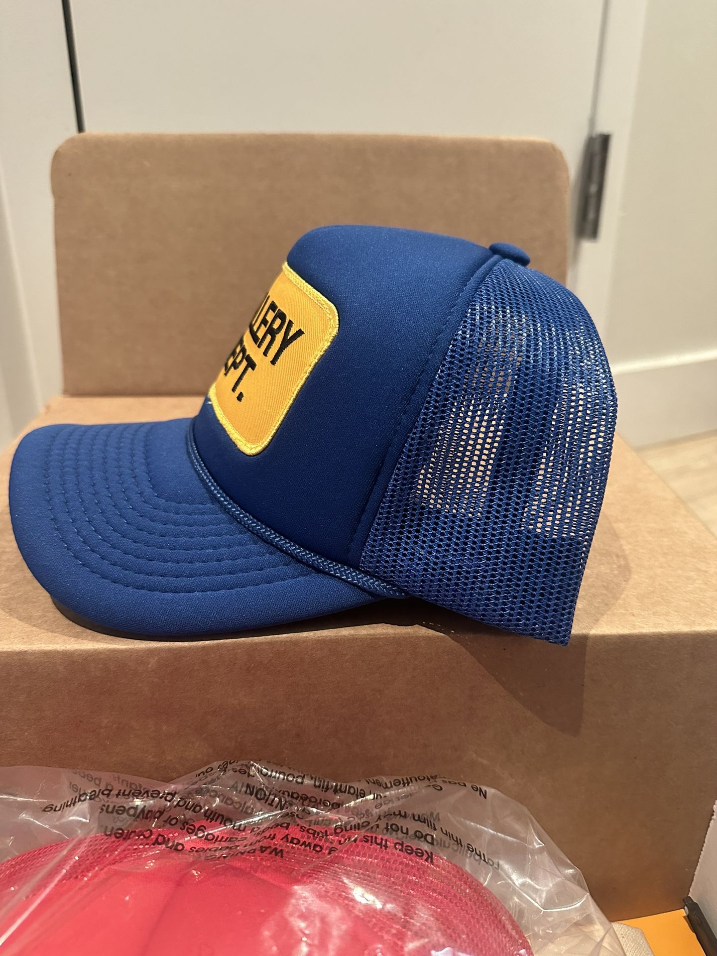 Gallery Dept. Blue Souvenir Trucker Hat - 100% Authentic for Sale 