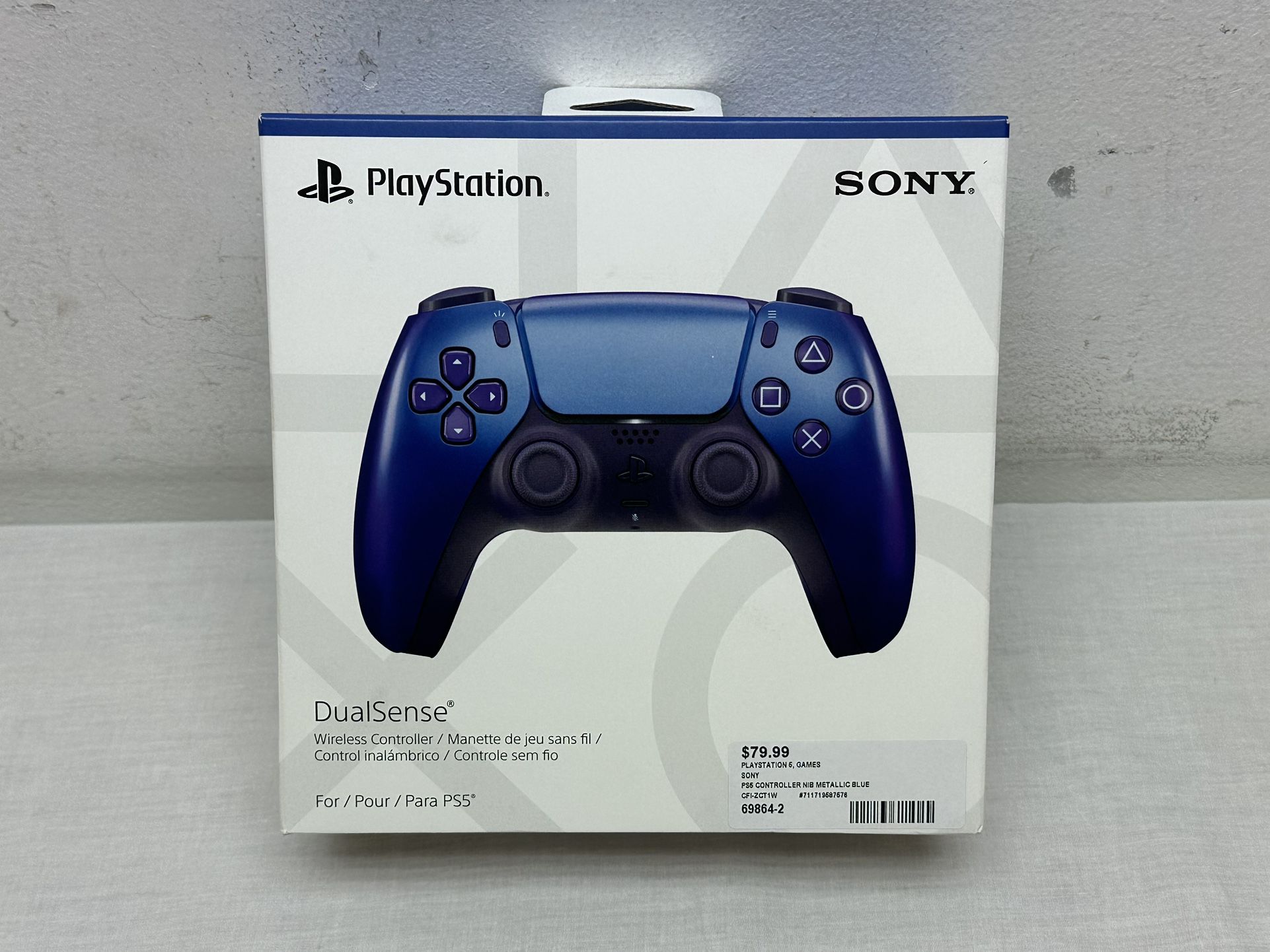 PS5 Chroma Indigo Dual Sense Wireless Controller 🌟NEW SEALED🌟 FAST SHIPPING🌟