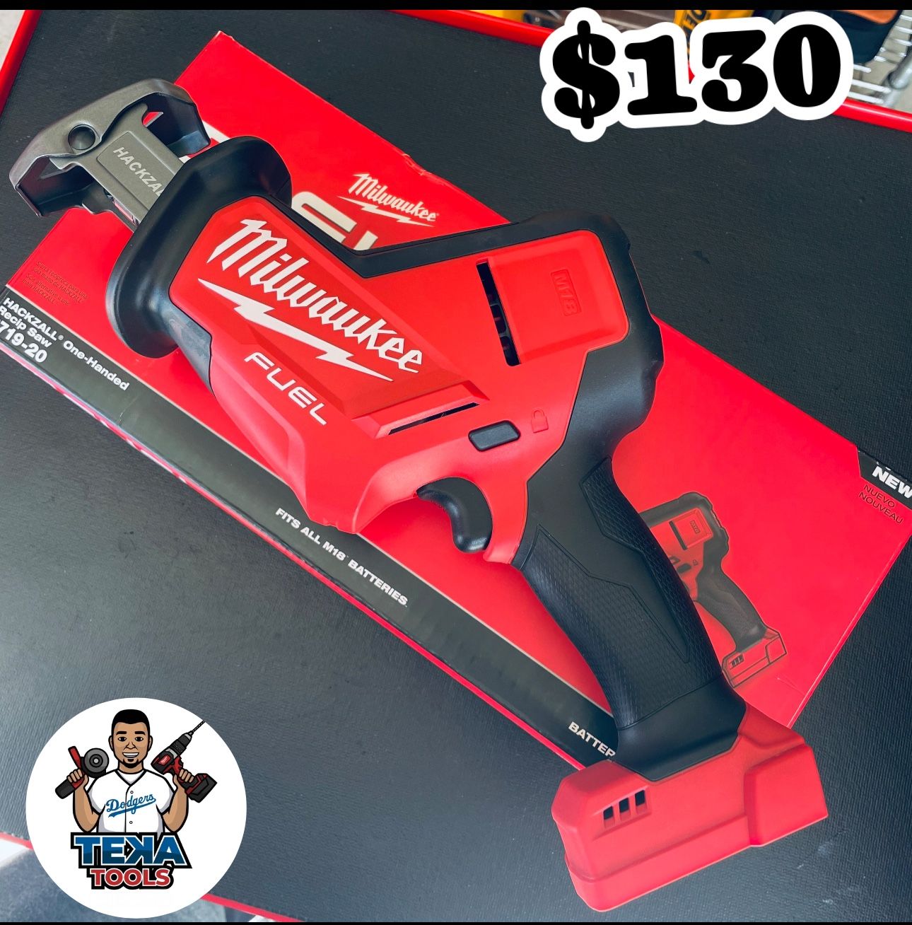 Milwaukee M18 FUEL 18V Lithium-Ion Brushless Cordless HACKZALL Reciprocating Saw (Tool-Only)
