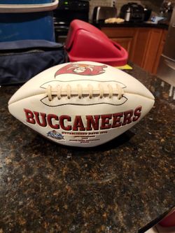 Autographed BUCS FOOTBALL