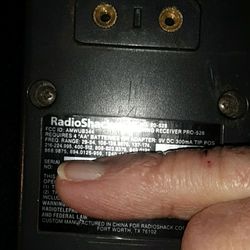 Radio Shack pro-528