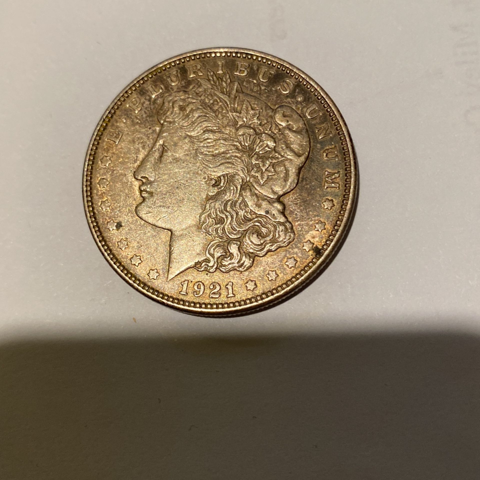 1921 Morgan dollar